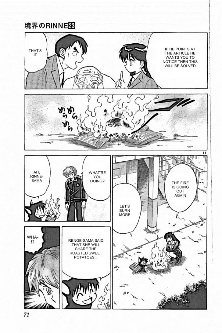 Kyoukai no Rinne Chapter 222 page 11