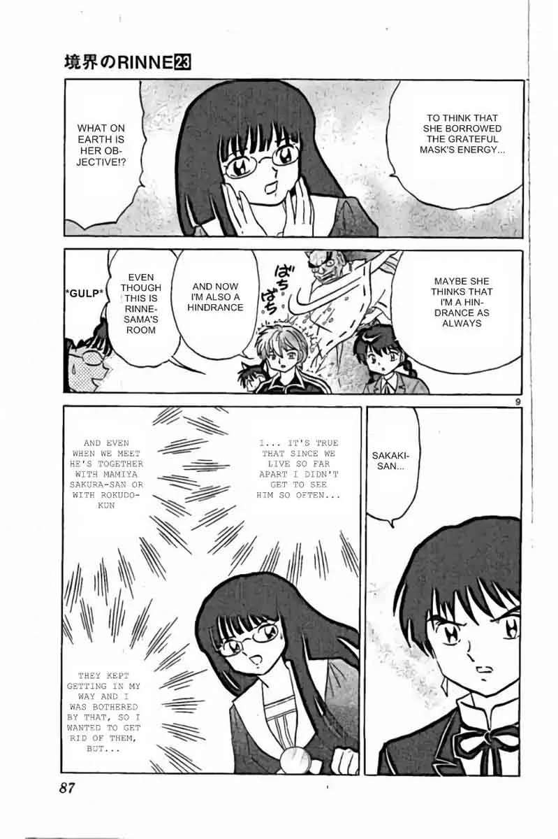 Kyoukai no Rinne Chapter 223 page 9