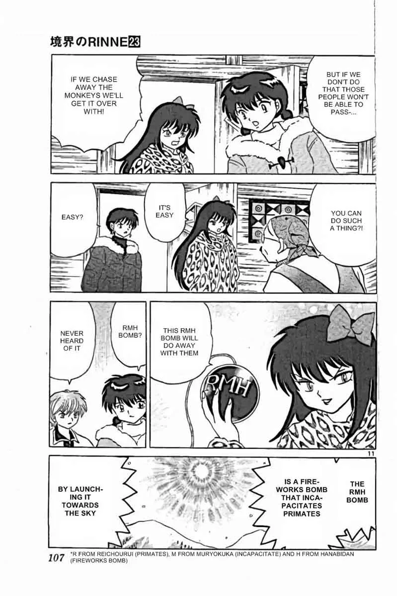Kyoukai no Rinne Chapter 224 page 11