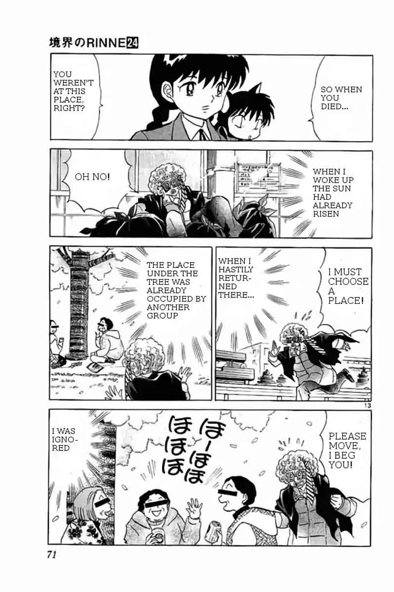Kyoukai no Rinne Chapter 232 page 13