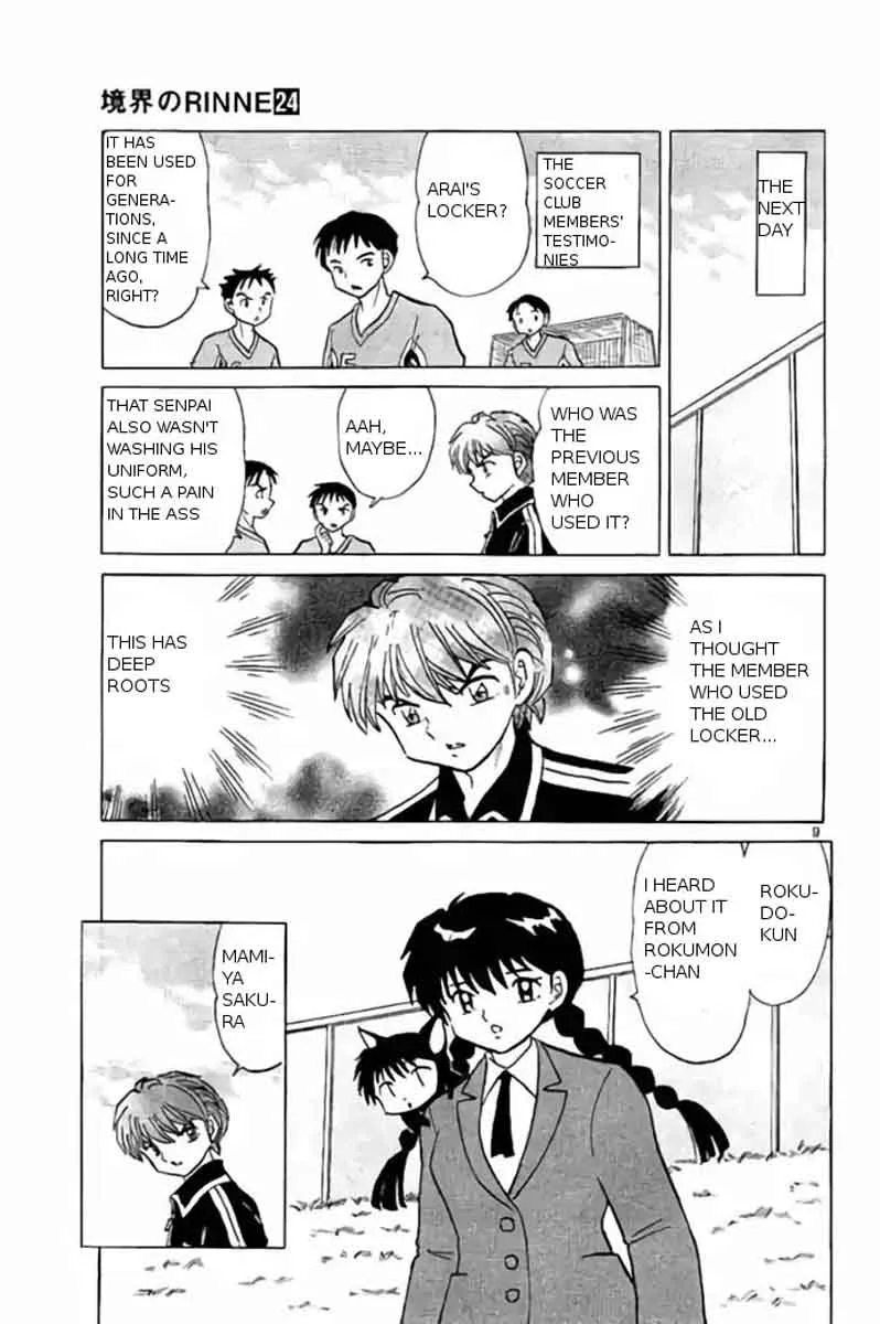 Kyoukai no Rinne Chapter 237 page 9