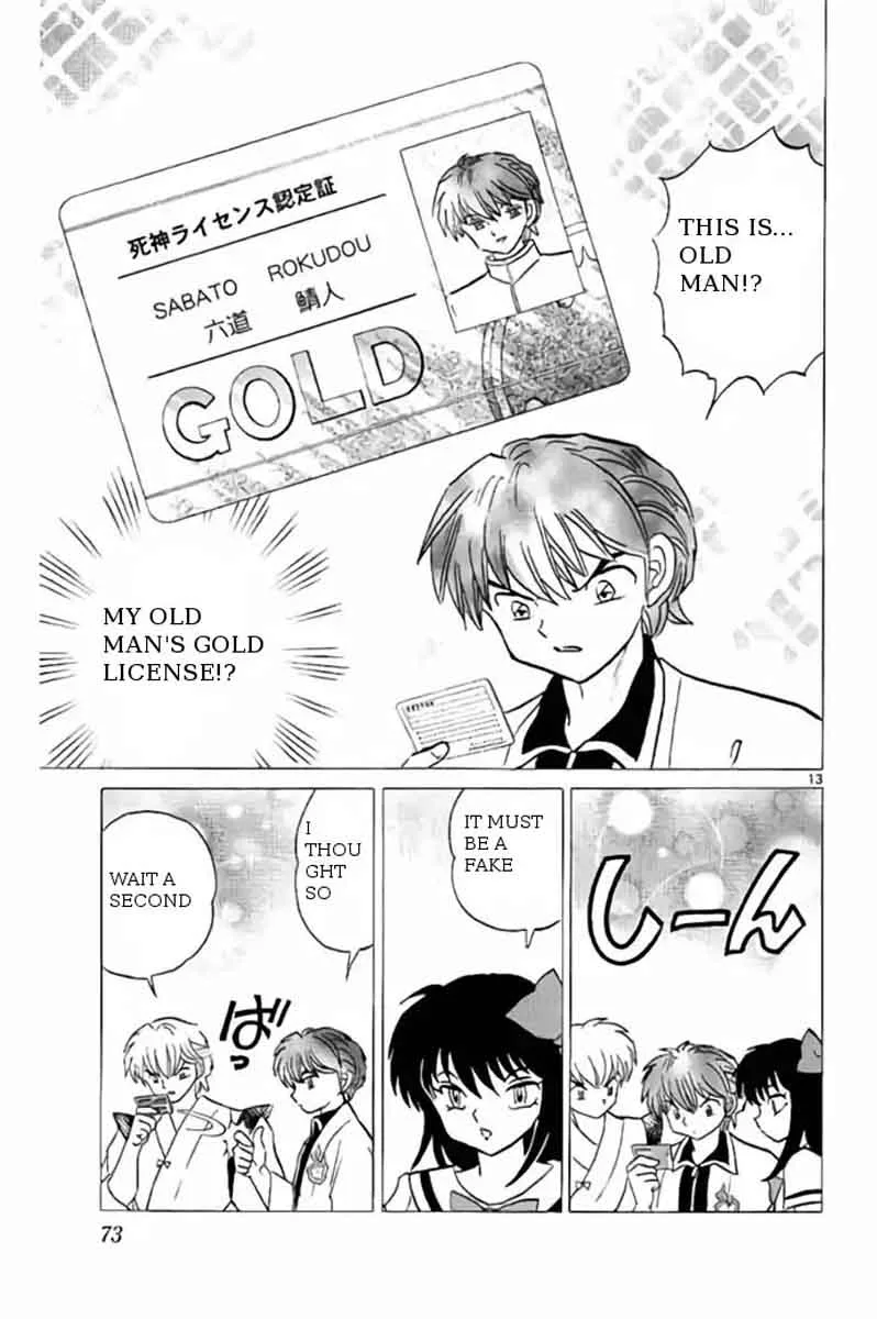 Kyoukai no Rinne Chapter 242 page 13