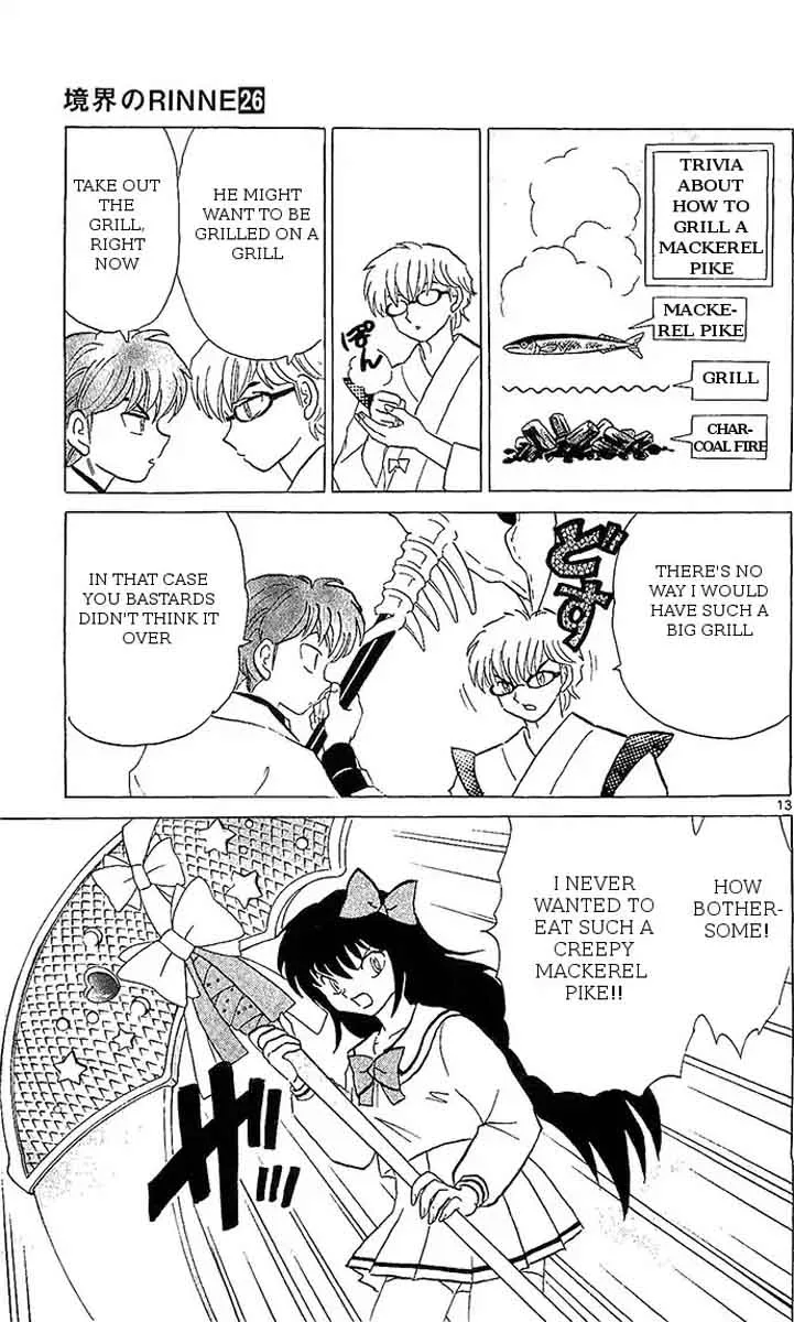 Kyoukai no Rinne Chapter 256 page 13