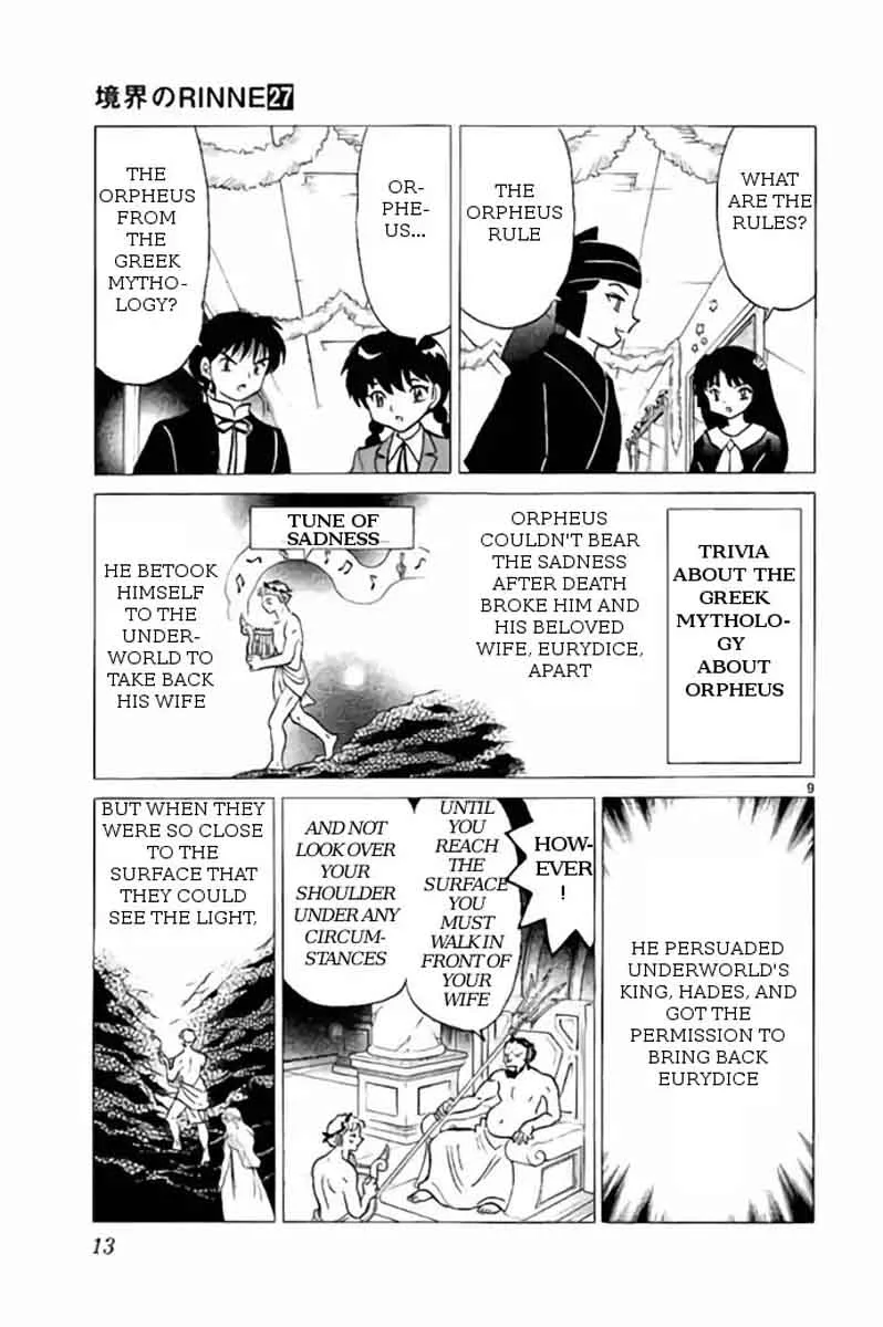 Kyoukai no Rinne Chapter 259 page 9
