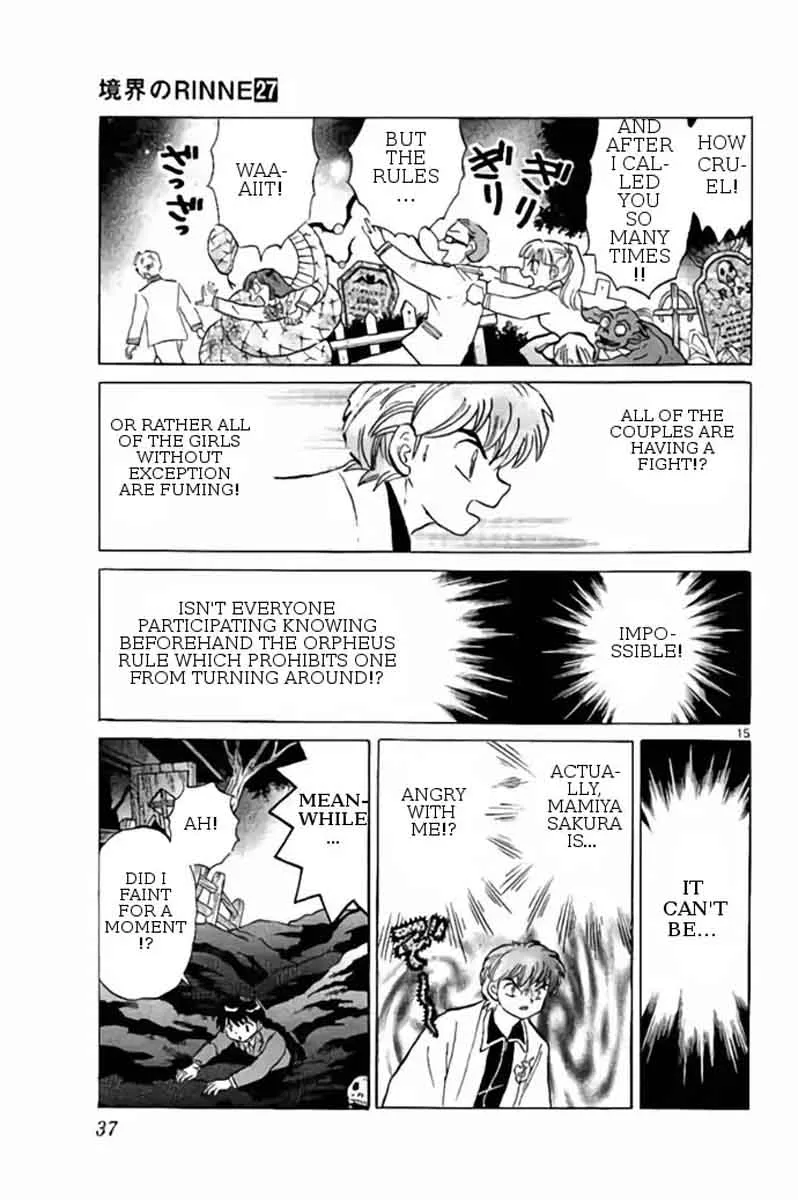 Kyoukai no Rinne Chapter 260 page 15