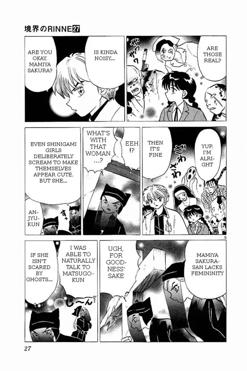 Kyoukai no Rinne Chapter 260 page 5