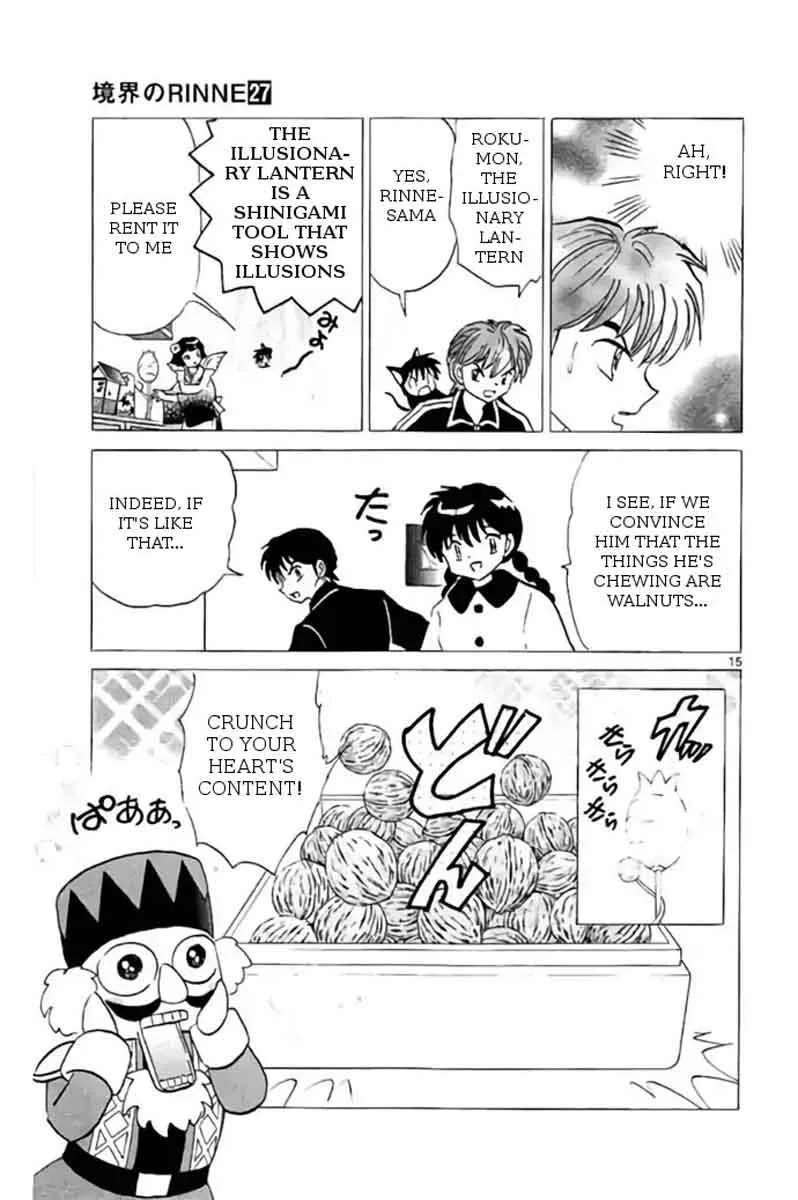 Kyoukai no Rinne Chapter 263 page 15