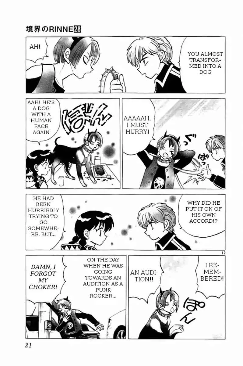 Kyoukai no Rinne Chapter 269 page 17
