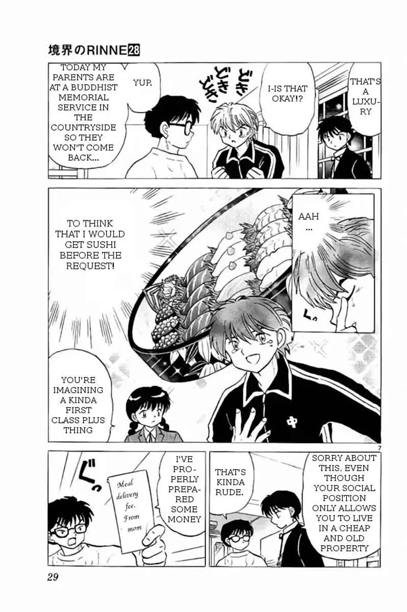 Kyoukai no Rinne Chapter 270 page 7