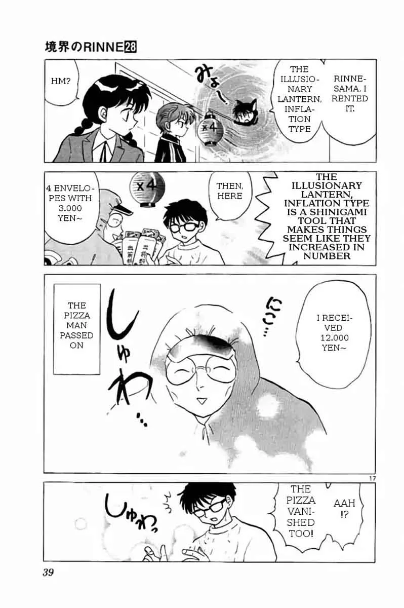 Kyoukai no Rinne Chapter 270 page 17