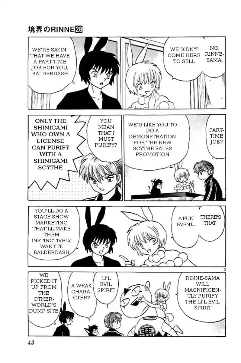 Kyoukai no Rinne Chapter 271 page 3