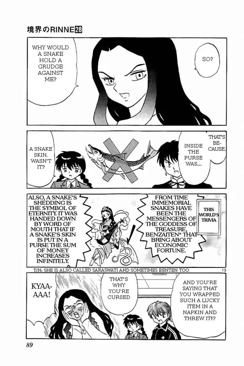 Kyoukai no Rinne Chapter 273 page 13