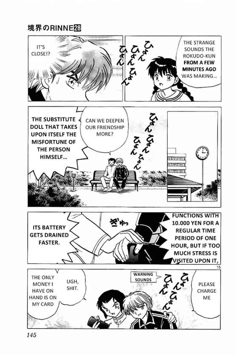 Kyoukai no Rinne Chapter 276 page 15