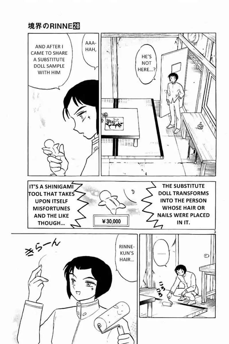 Kyoukai no Rinne Chapter 276 page 3