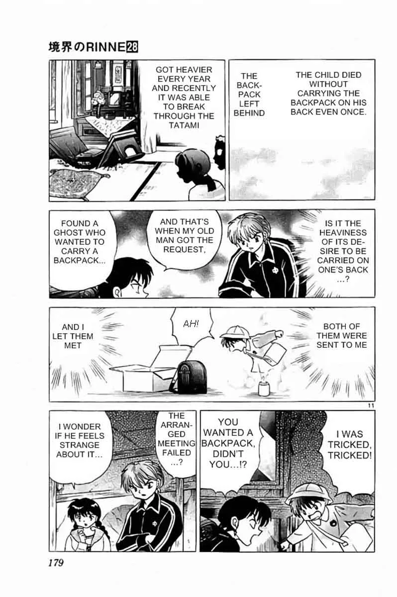 Kyoukai no Rinne Chapter 278 page 11
