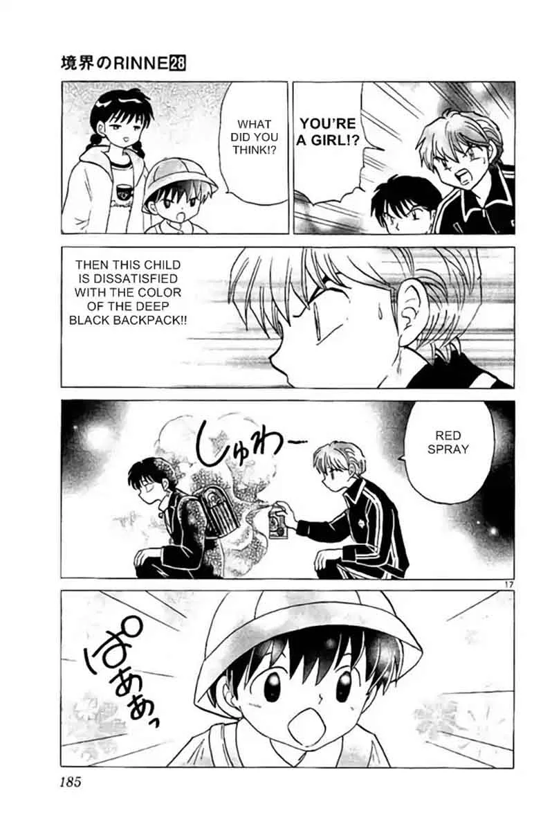 Kyoukai no Rinne Chapter 278 page 17