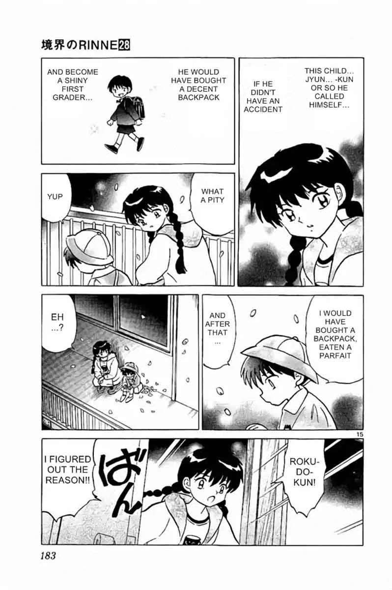 Kyoukai no Rinne Chapter 278 page 15