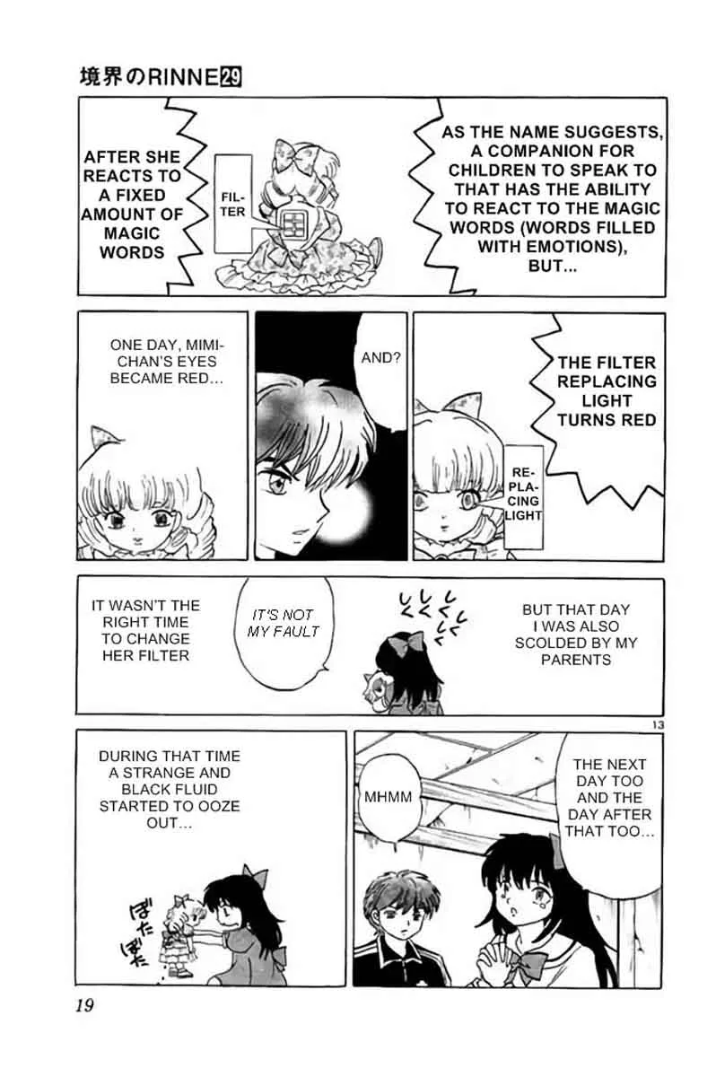 Kyoukai no Rinne Chapter 279 page 13