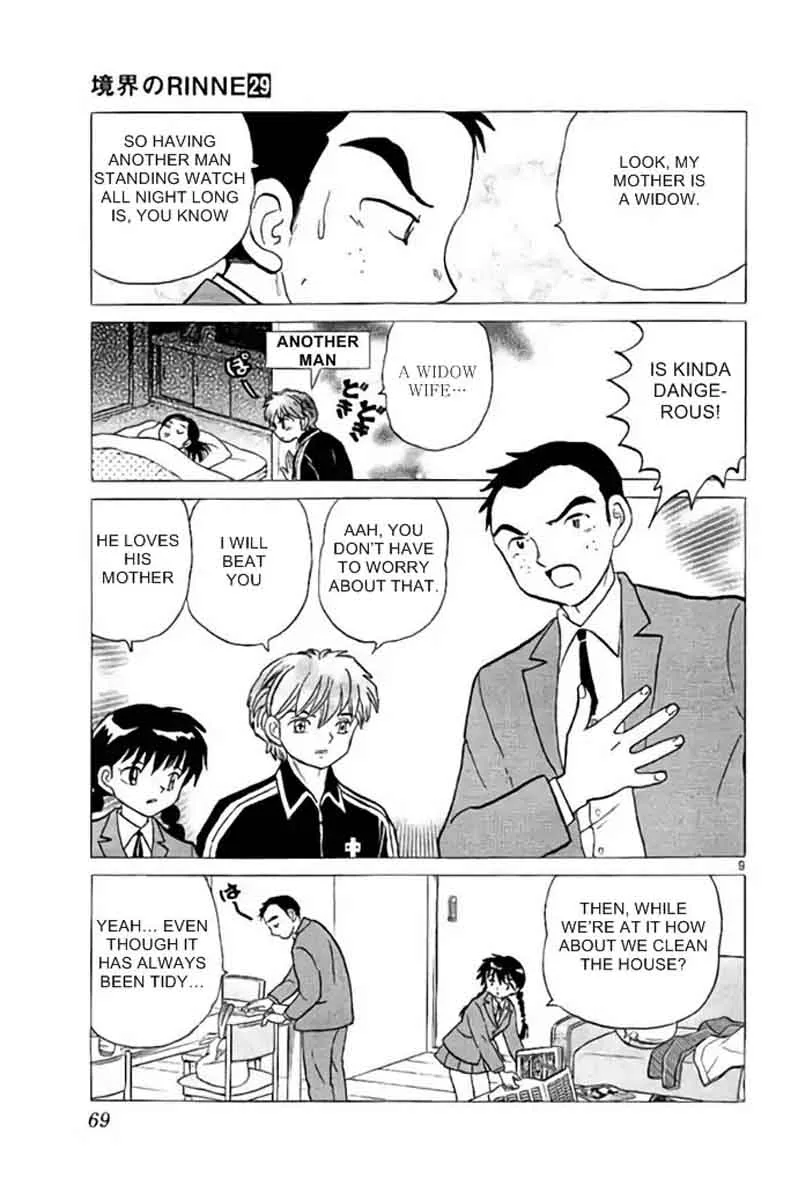 Kyoukai no Rinne Chapter 282 page 9
