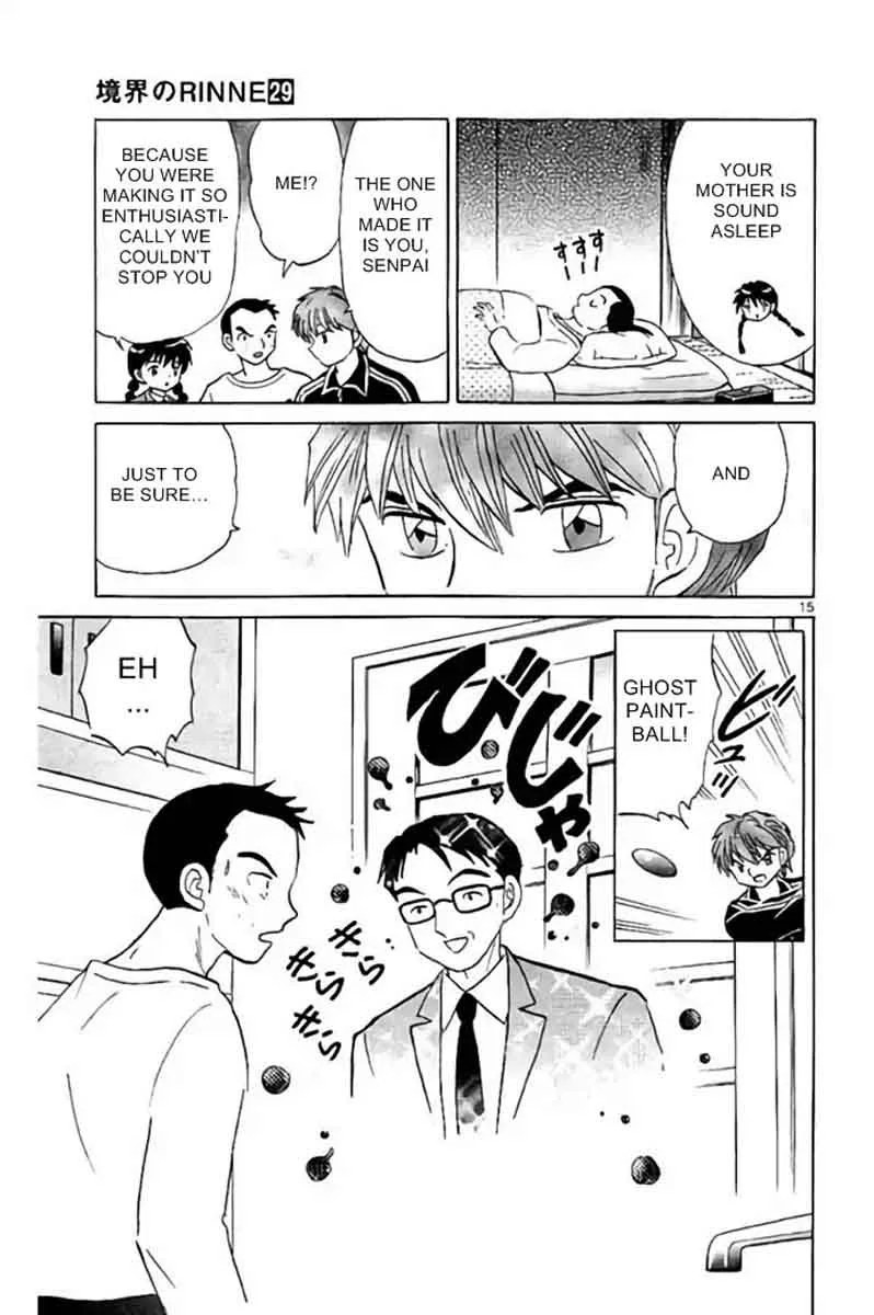 Kyoukai no Rinne Chapter 282 page 15