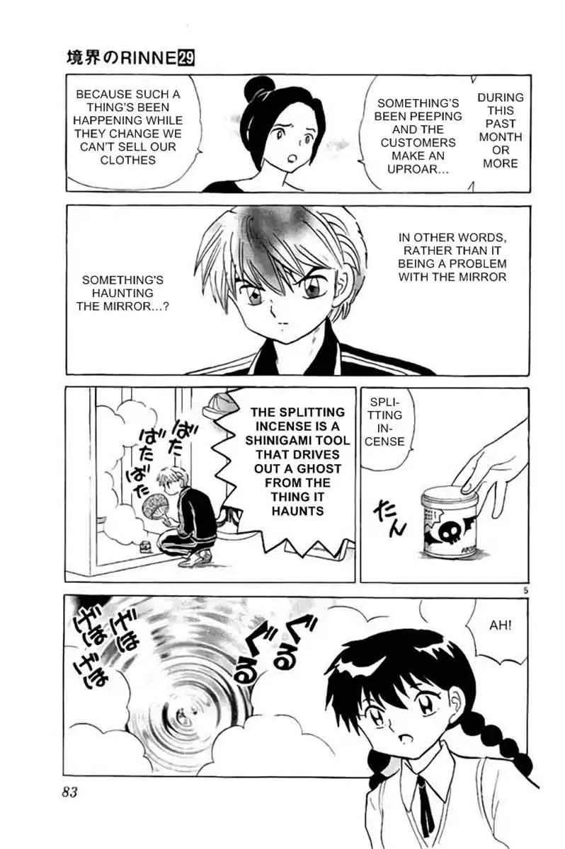 Kyoukai no Rinne Chapter 283 page 5