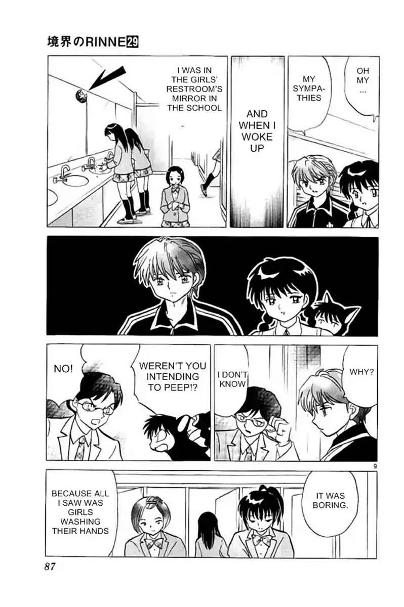 Kyoukai no Rinne Chapter 283 page 9