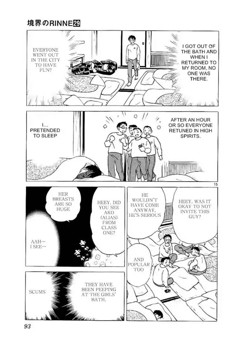 Kyoukai no Rinne Chapter 283 page 15