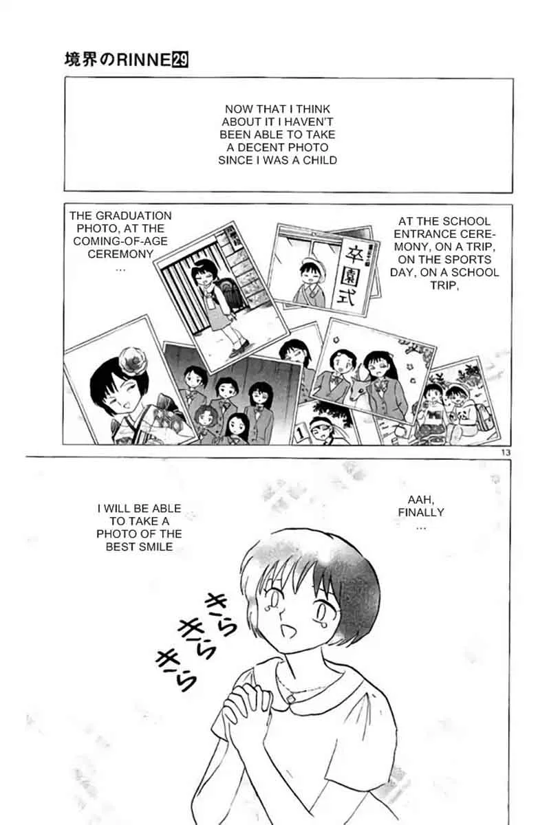 Kyoukai no Rinne Chapter 284 page 13