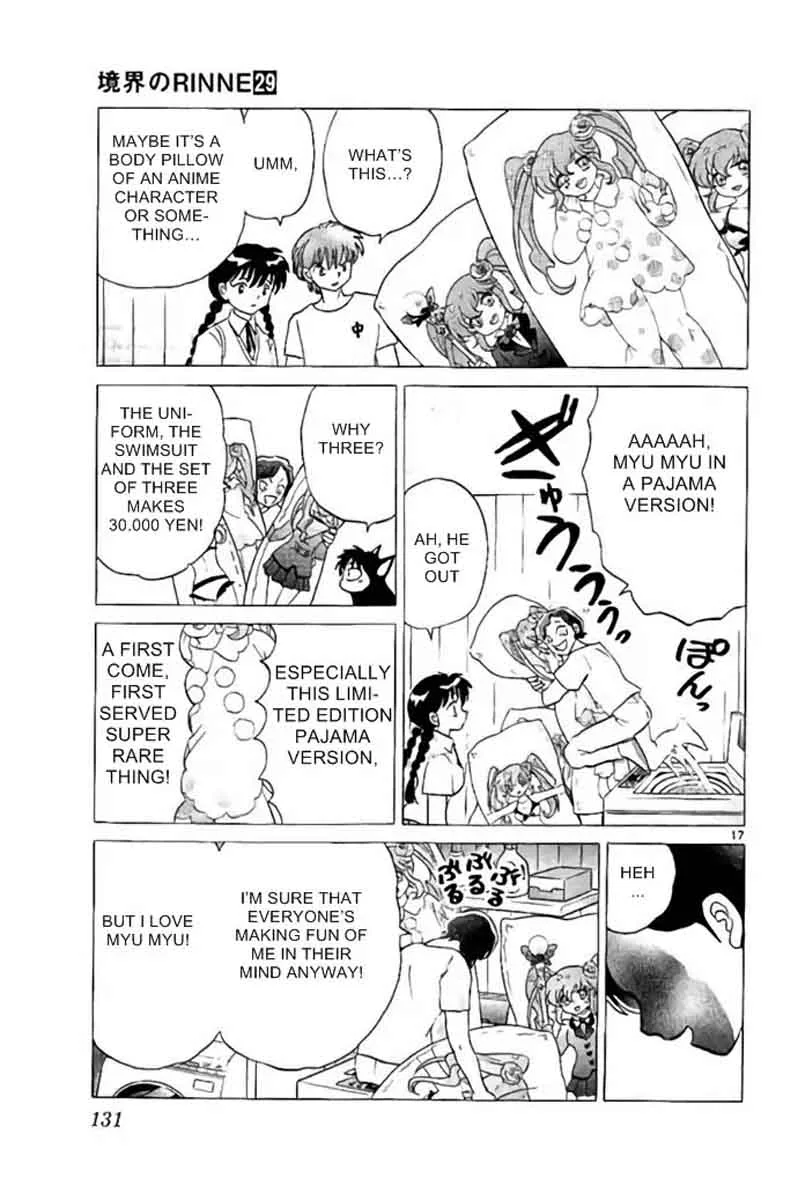 Kyoukai no Rinne Chapter 285 page 17
