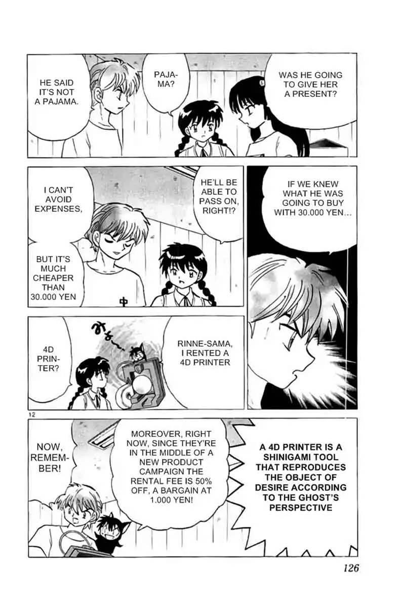 Kyoukai no Rinne Chapter 285 page 12
