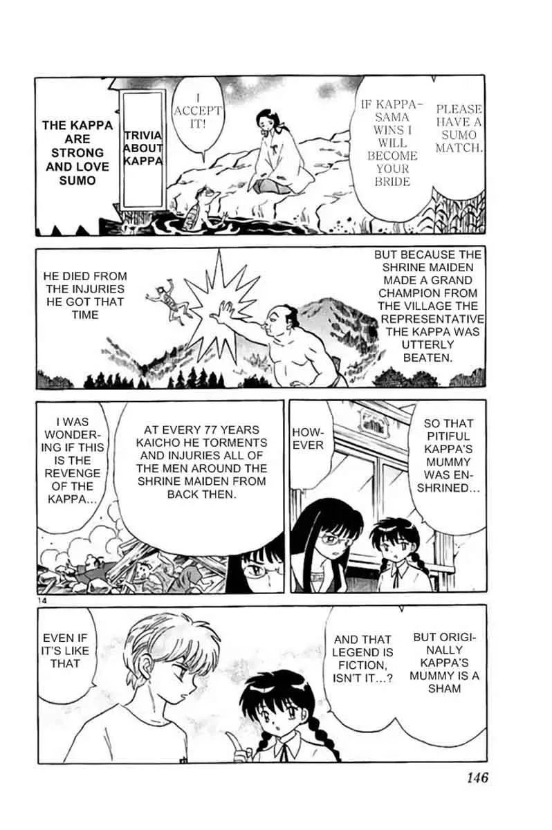 Kyoukai no Rinne Chapter 286 page 14