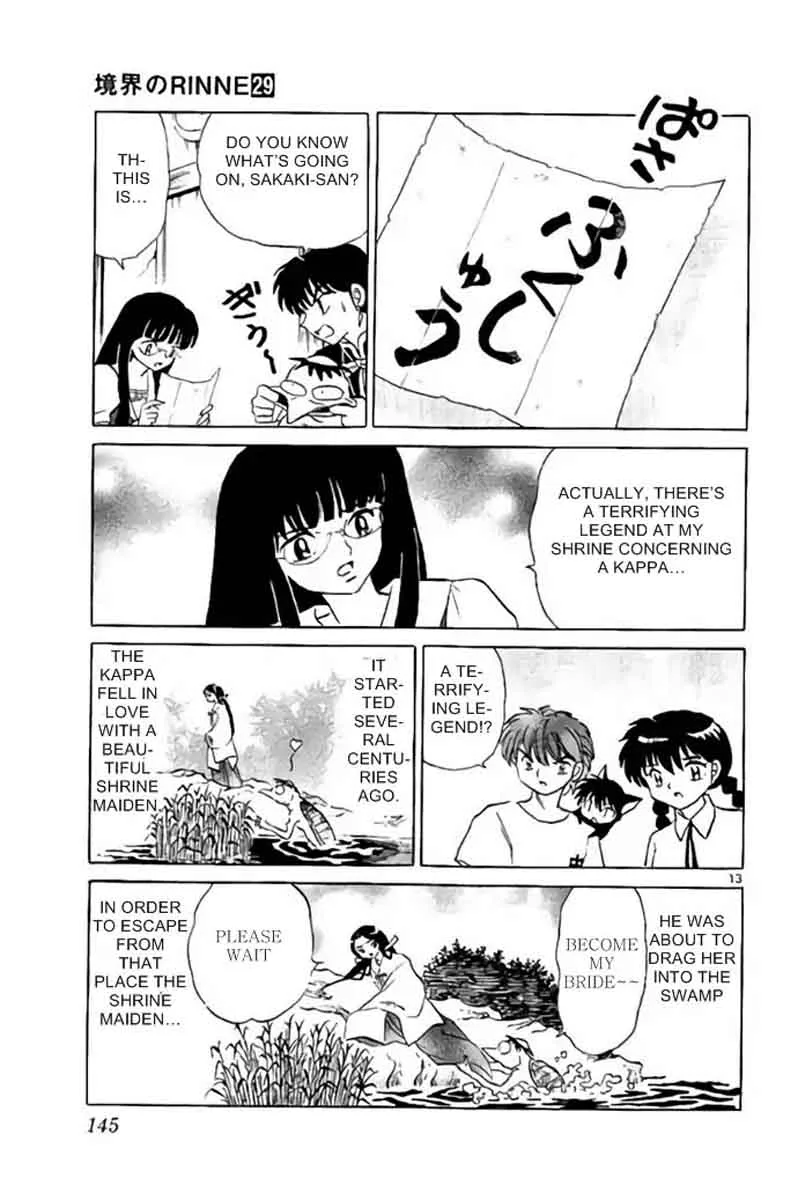 Kyoukai no Rinne Chapter 286 page 13