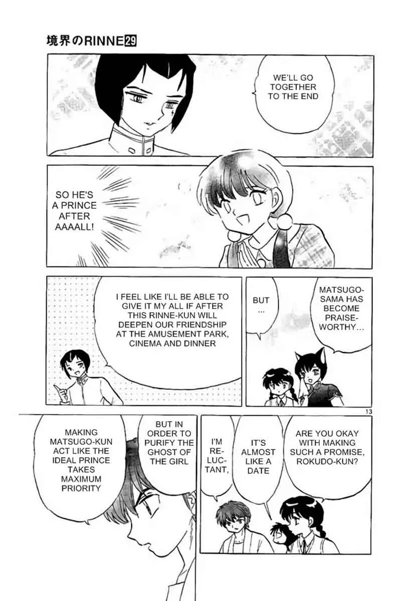 Kyoukai no Rinne Chapter 287 page 13