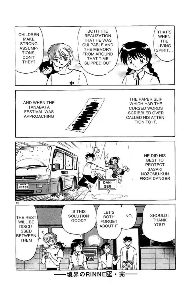 Kyoukai no Rinne Chapter 288 page 18