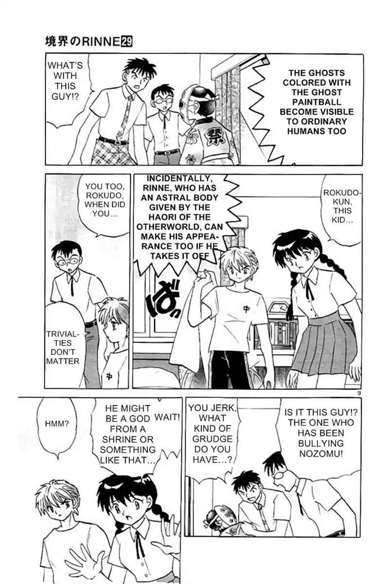 Kyoukai no Rinne Chapter 288 page 9