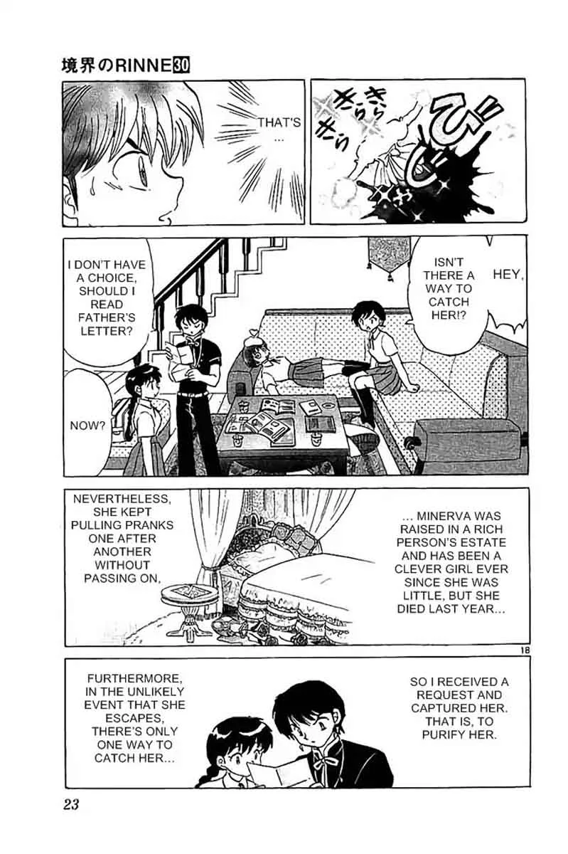 Kyoukai no Rinne Chapter 289 page 19