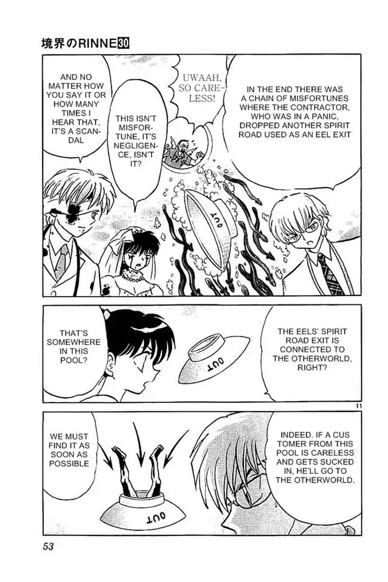 Kyoukai no Rinne Chapter 291 page 11