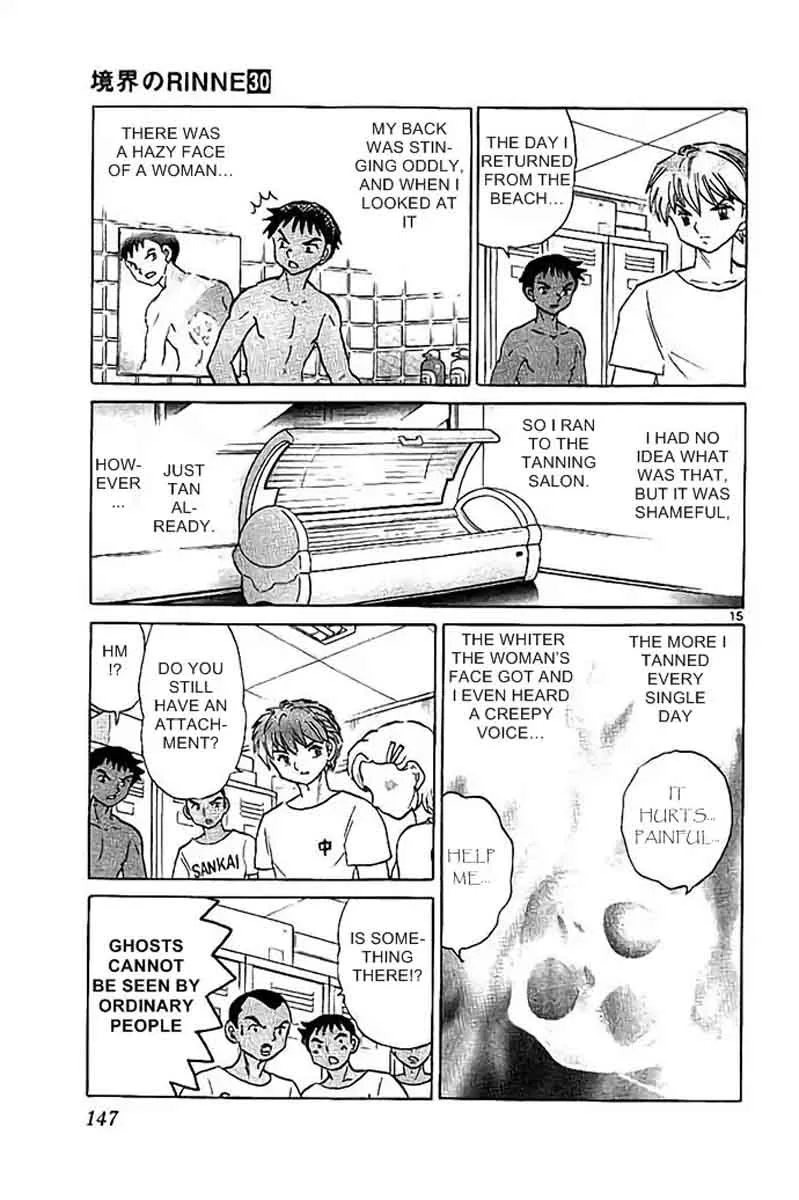 Kyoukai no Rinne Chapter 296 page 15