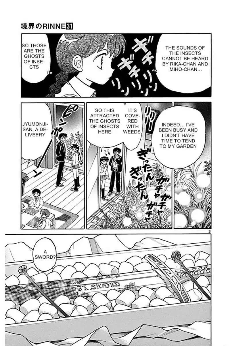 Kyoukai no Rinne Chapter 299 page 3
