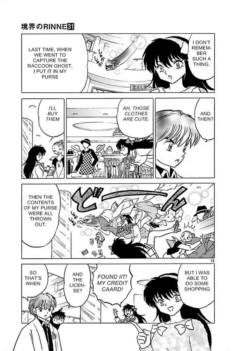 Kyoukai no Rinne Chapter 302 page 13