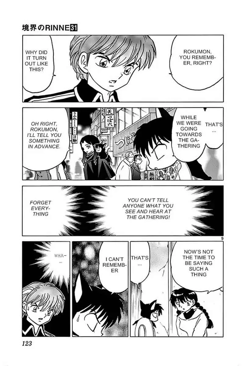 Kyoukai no Rinne Chapter 305 page 9
