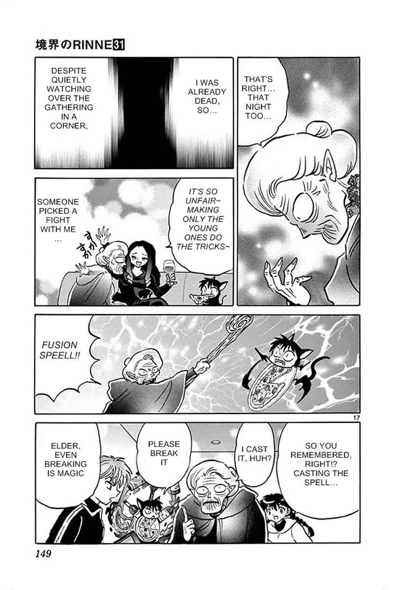 Kyoukai no Rinne Chapter 306 page 17