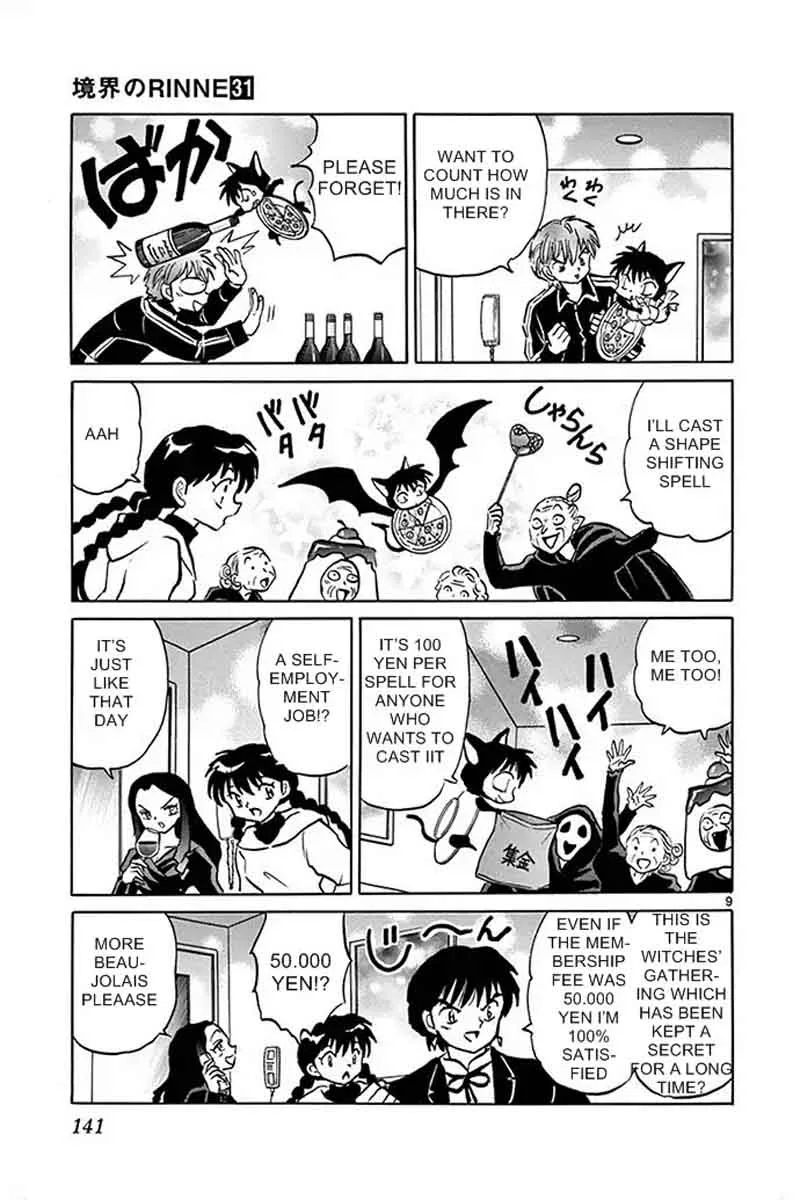 Kyoukai no Rinne Chapter 306 page 9