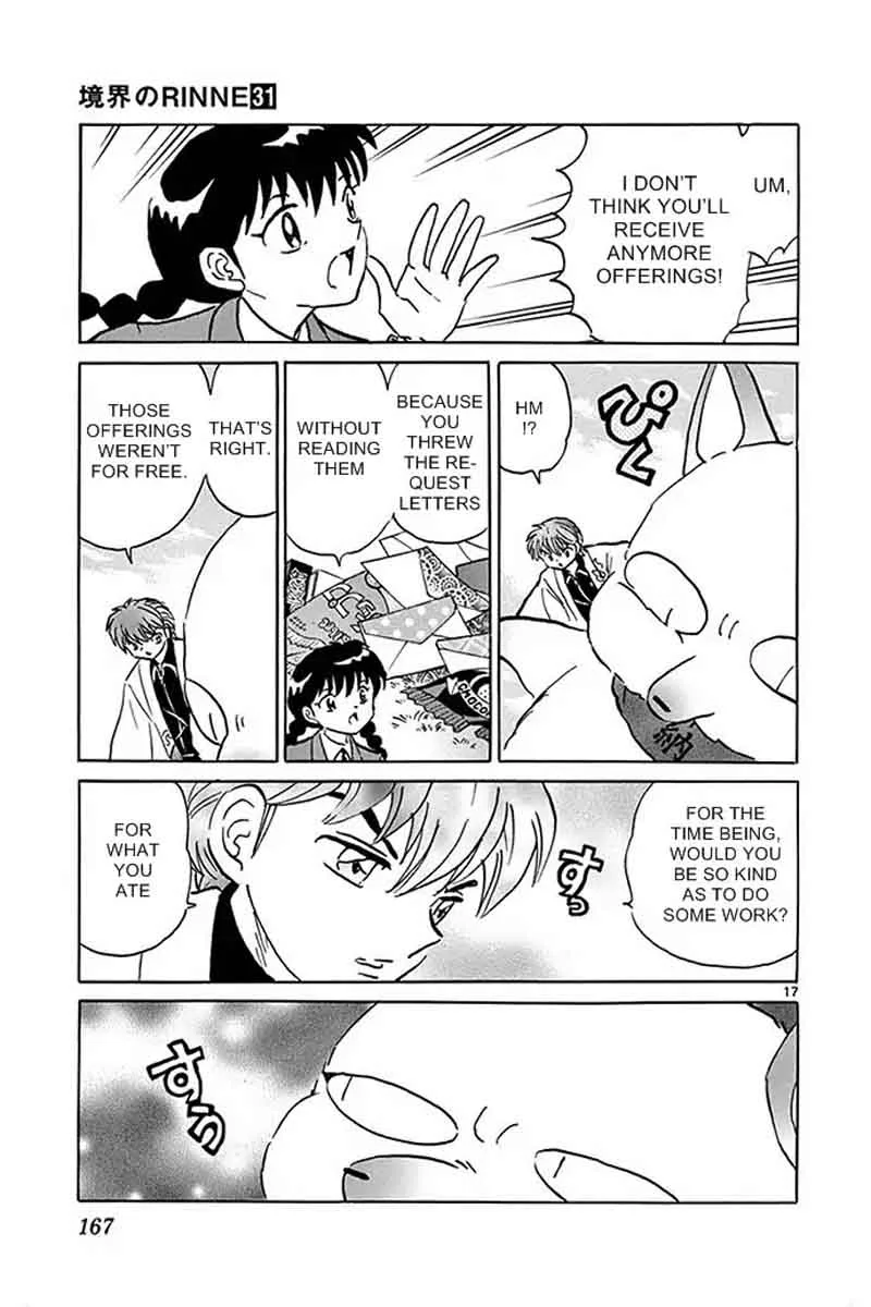Kyoukai no Rinne Chapter 307 page 17