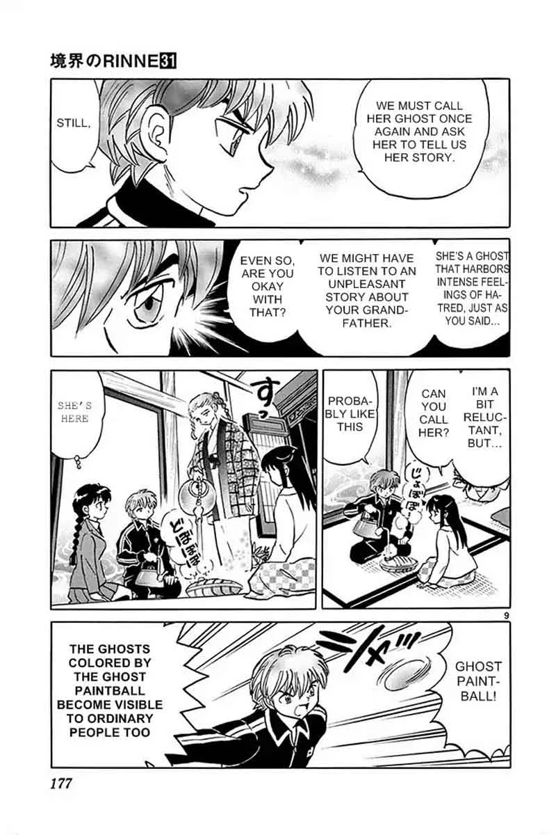 Kyoukai no Rinne Chapter 308 page 9