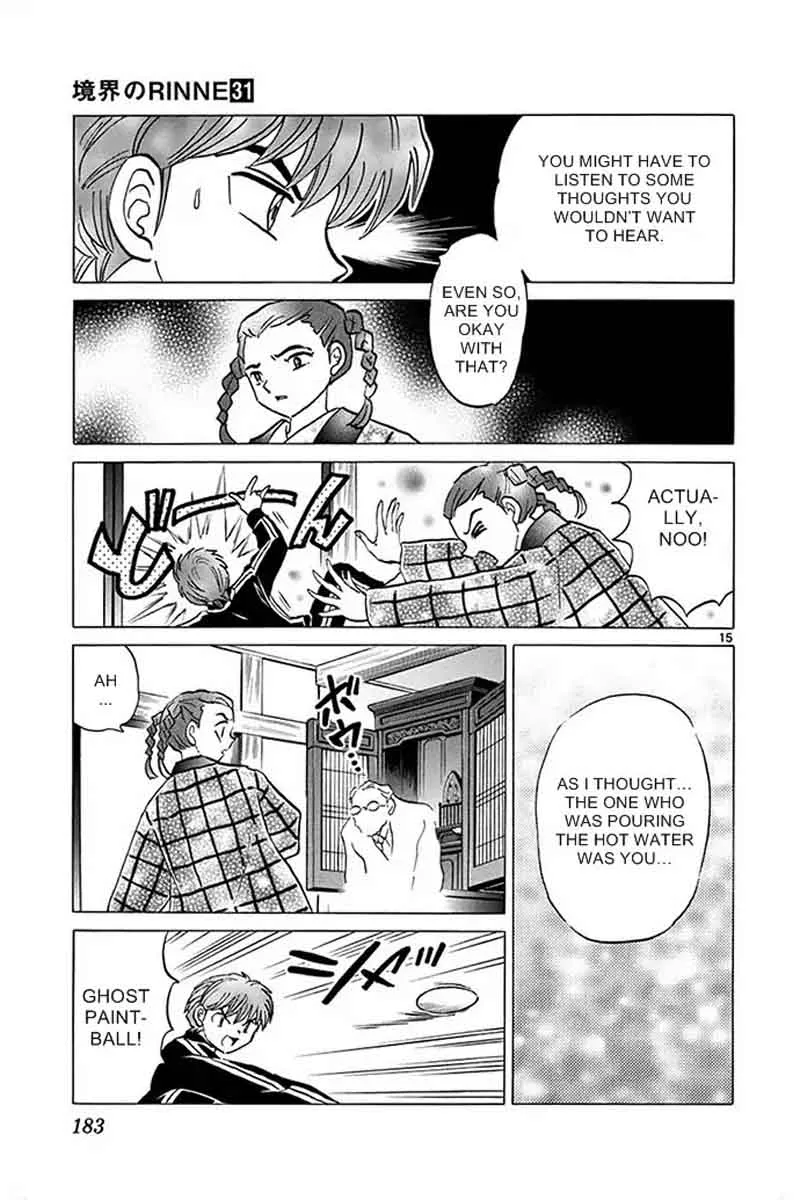 Kyoukai no Rinne Chapter 308 page 15