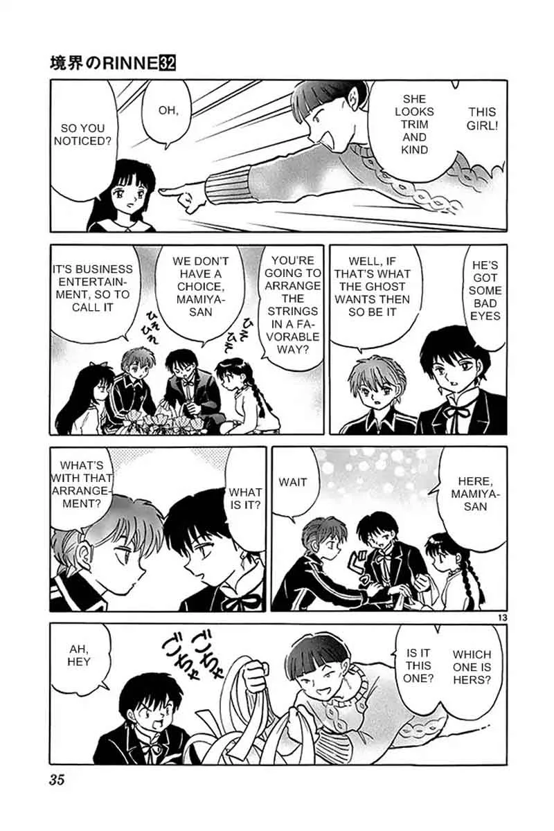 Kyoukai no Rinne Chapter 310 page 13