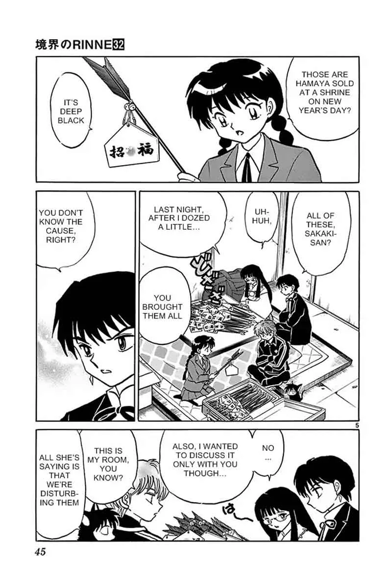 Kyoukai no Rinne Chapter 311 page 5