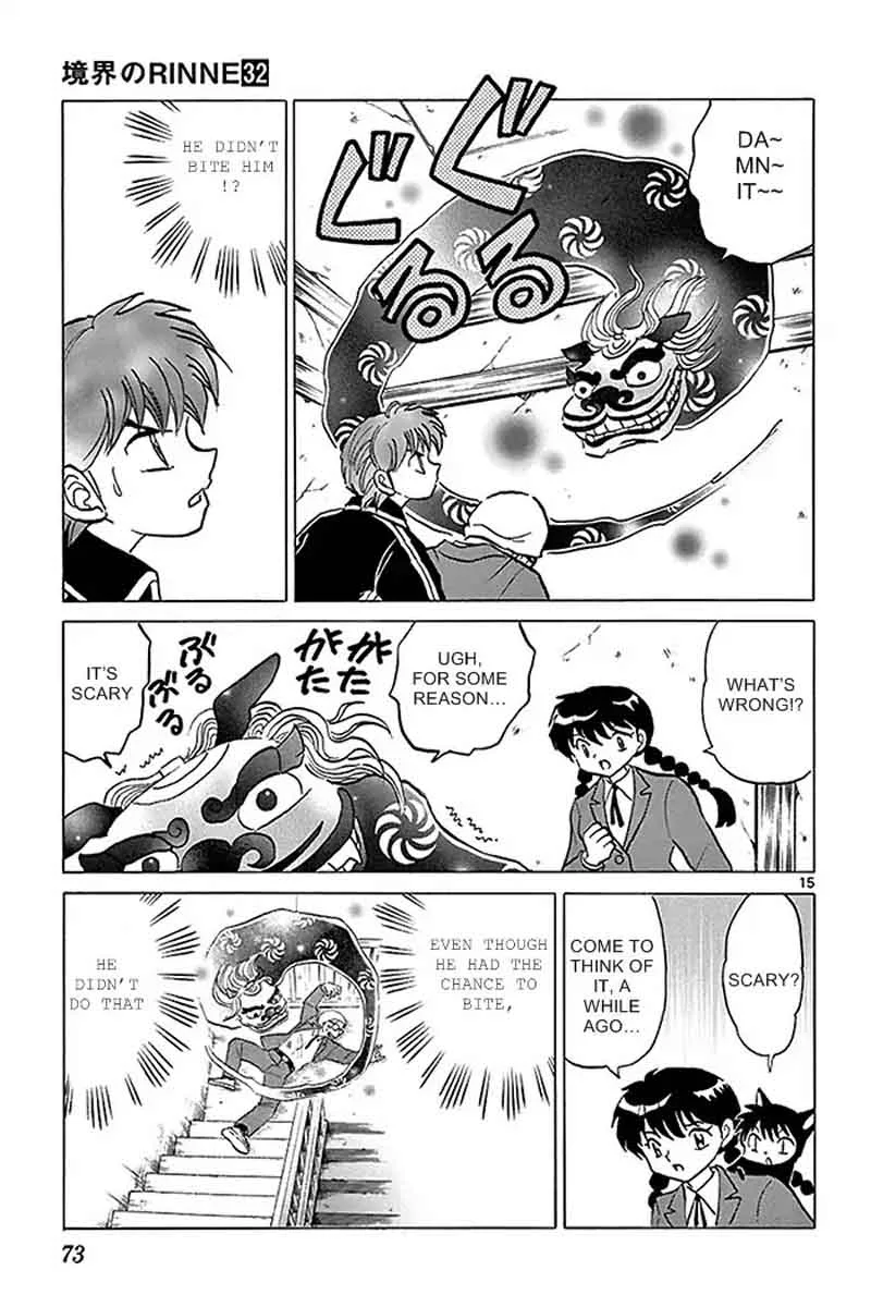 Kyoukai no Rinne Chapter 312 page 15