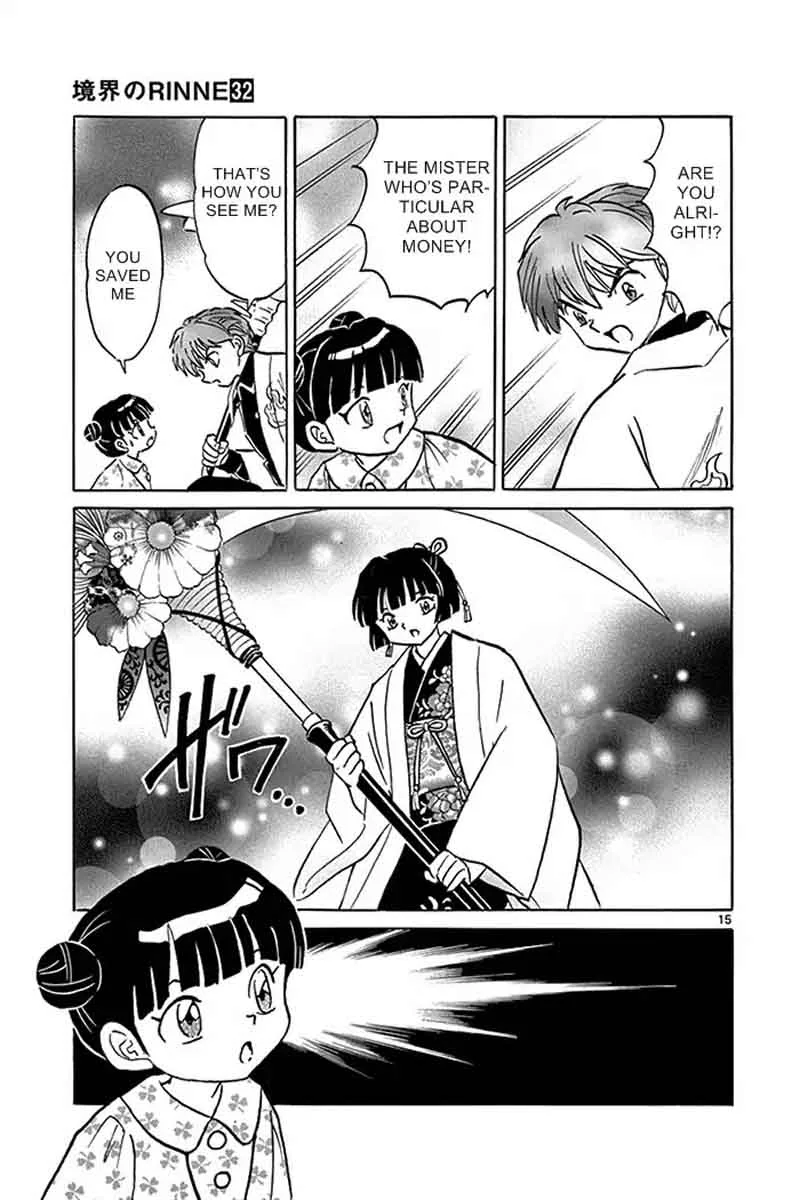 Kyoukai no Rinne Chapter 315 page 15